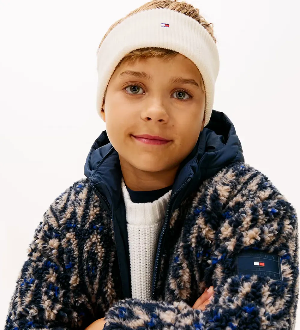 Tommy Hilfiger Pandebånd|Huer Og Hatte*Pandebånd - Strik - Ancient White