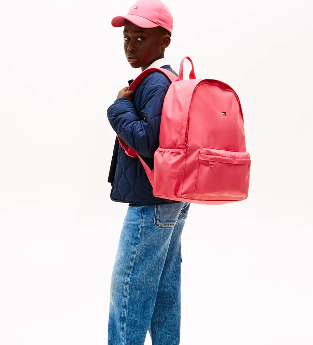 Tommy Hilfiger Tasker|Rygsække*Rygsæk - Essential - 11 L - Vintage Cerise Red