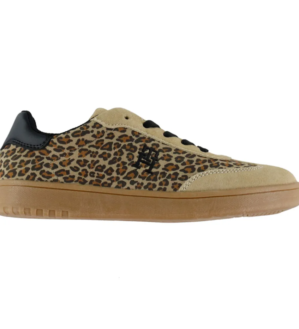 Tommy Hilfiger Sneakers|Børnesko Og Babysko*Sko - Low Cut Lace-Up - Taupe/Beige