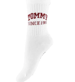 Tommy Hilfiger Strømper*Strømper - 2-pak - Hvid m. Print