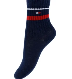 Strømper-Tommy Hilfiger Strømper - 2-pak - Tommy Original/Hvid