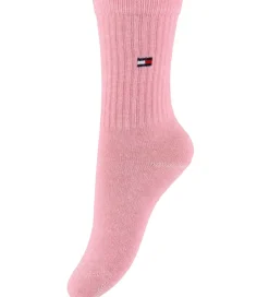 Strømper-Tommy Hilfiger Strømper - 3-pak - Rød/Rosa/Hvid