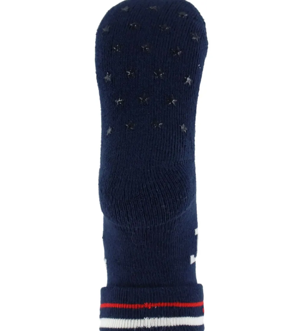 Strømper-Tommy Hilfiger Strømper - 2-pak - Tommy Original/Hvid