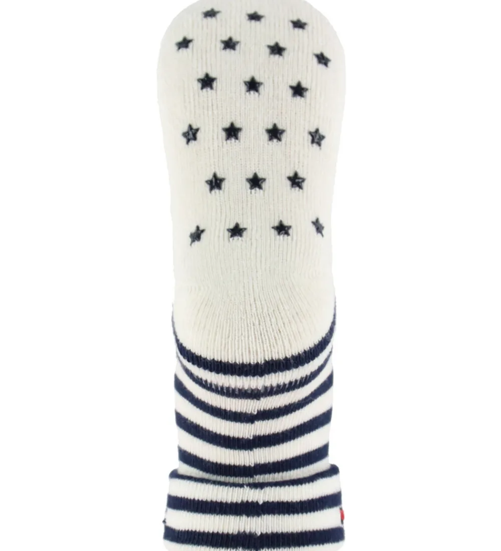 Strømper-Tommy Hilfiger Strømper - 2-pak - Tommy Original/Hvid