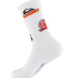 Strømper-Tommy Hilfiger Strømper - 2-pak - Hvid m. Rød