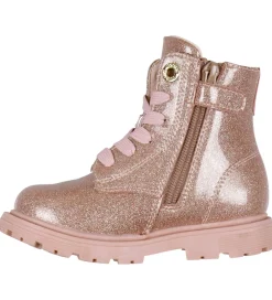 Tommy Hilfiger Støvler*Støvler - Lace-Up - Pink/Glitter