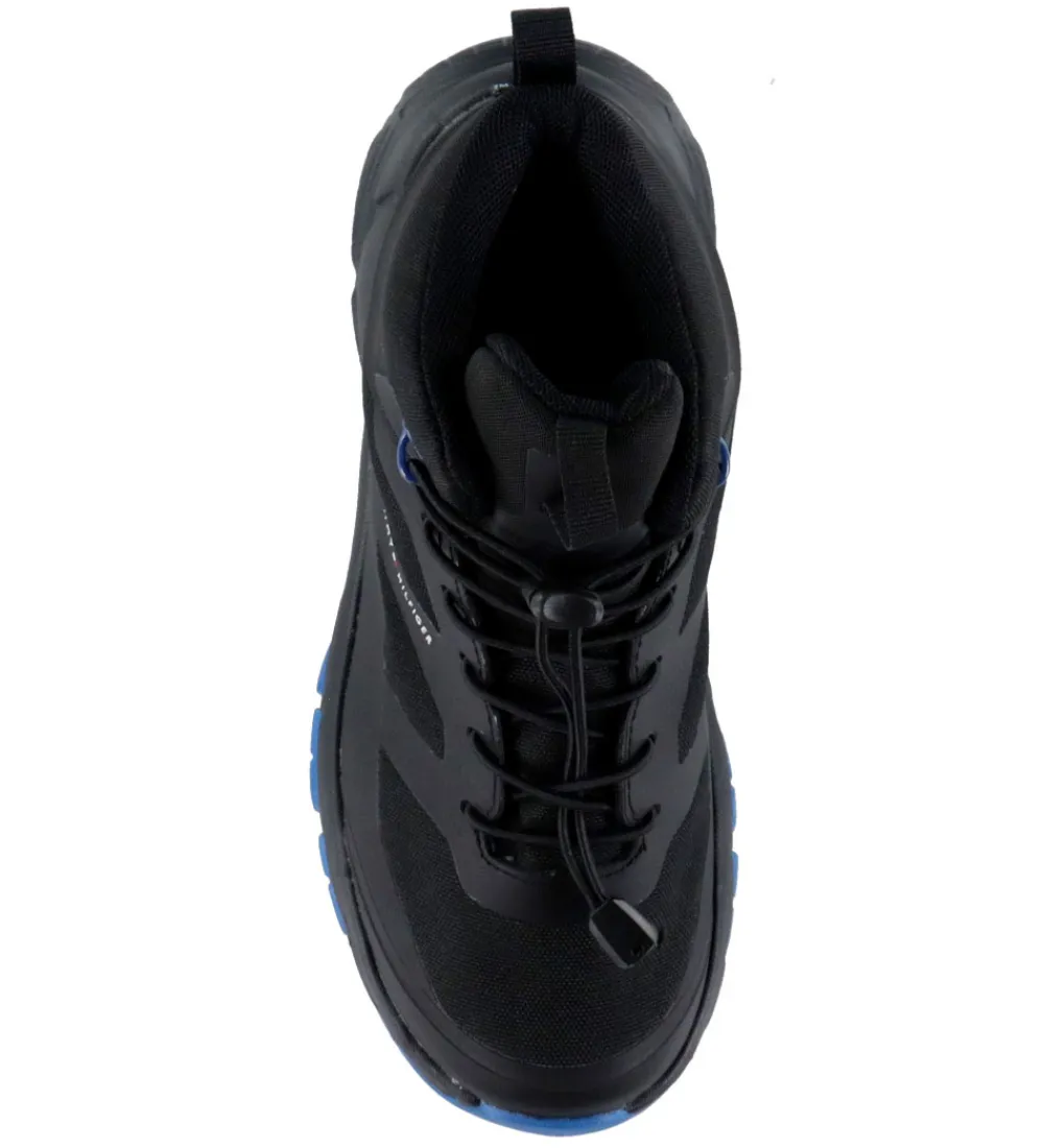 Tommy Hilfiger Støvler*Støvler - Tex - Mid Lace-Up - Sort