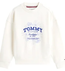 Tommy Hilfiger Sweatshirts|Bluser*Sweatshirt - Crew - Ancient White