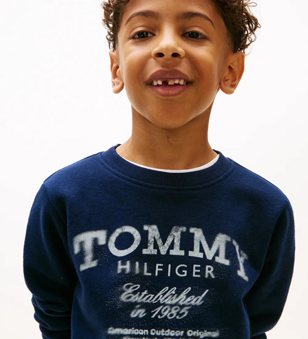 Tommy Hilfiger Sweatshirts|Bluser*Sweatshirt - Dark Night Blue