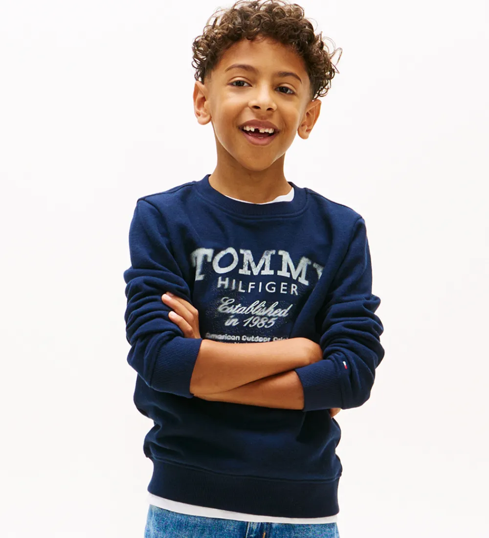 Tommy Hilfiger Sweatshirts|Bluser*Sweatshirt - Dark Night Blue