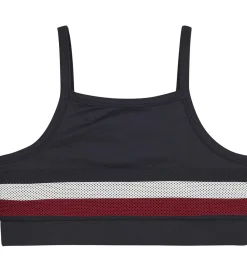 T-Shirts Og Toppe-Tommy Hilfiger Top - Global Stripe Sport - Desert Sky