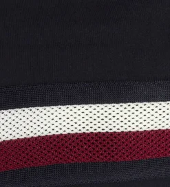 T-Shirts Og Toppe-Tommy Hilfiger Top - Global Stripe Sport - Desert Sky