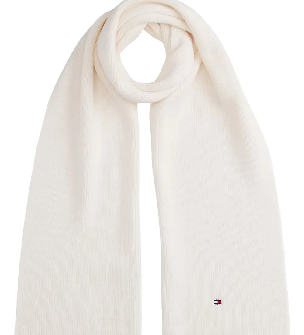 Tørklæder-Tommy Hilfiger Tørklæde - Strik - Ancient White