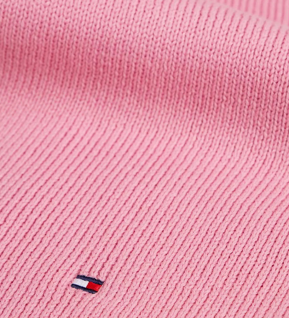 Tørklæder-Tommy Hilfiger Tørklæde - Strik - Mystic Pink