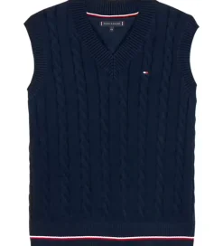 Veste-Tommy Hilfiger Vest - Strik - Dark Night Navy