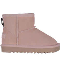 Bamsestøvler-Tommy Hilfiger Vinterstøvler - Fur Boot - Pink