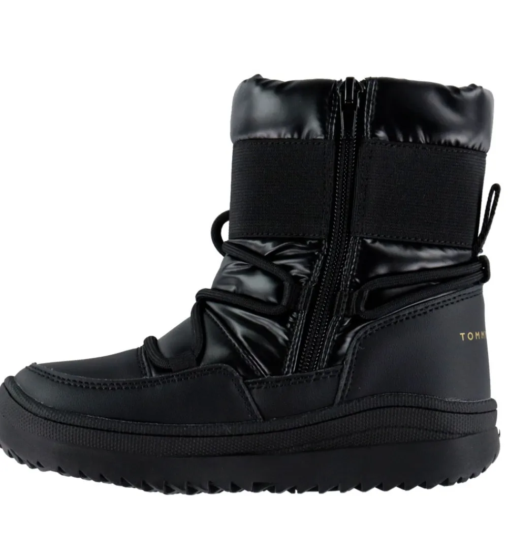 Vinterstøvler-Tommy Hilfiger Vinterstøvler - Sort