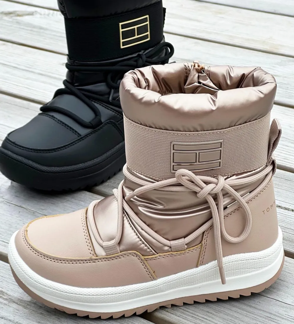 Vinterstøvler-Tommy Hilfiger Vinterstøvler - Sort