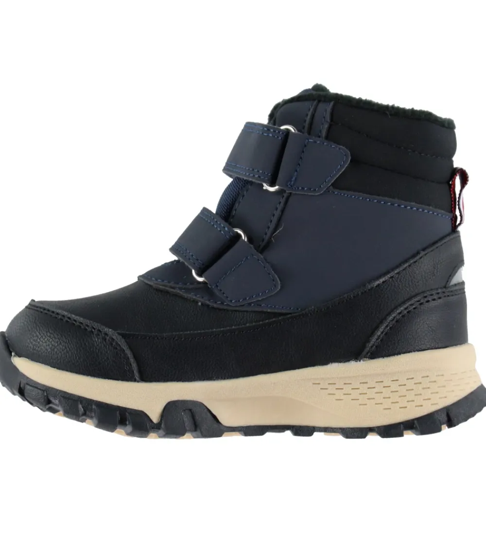 Vinterstøvler-Tommy Hilfiger Vinterstøvler - Tex - Sort/Blå