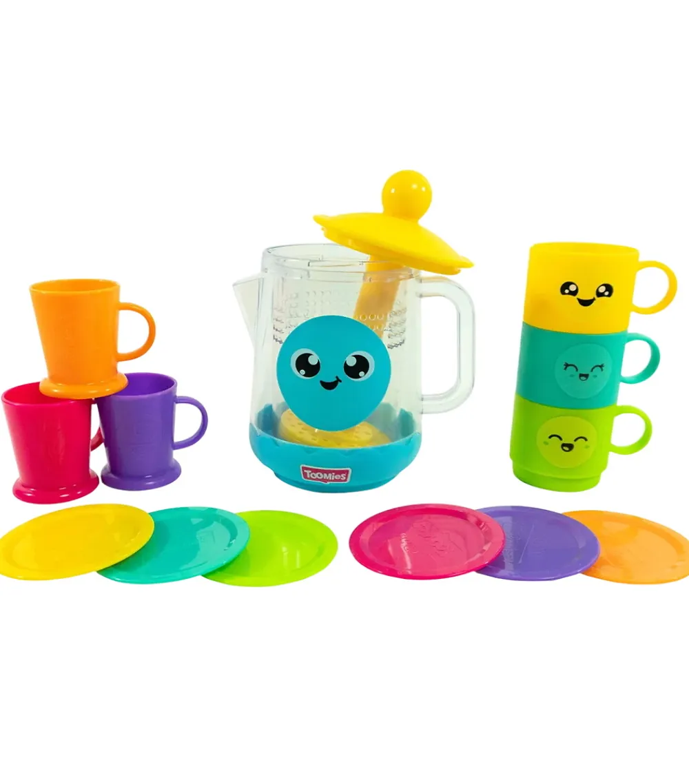 Badelegetøj|Babylegetøj-Toomies Badelegetøj - 13 Dele - Bubble & Brew Bath Tea Set