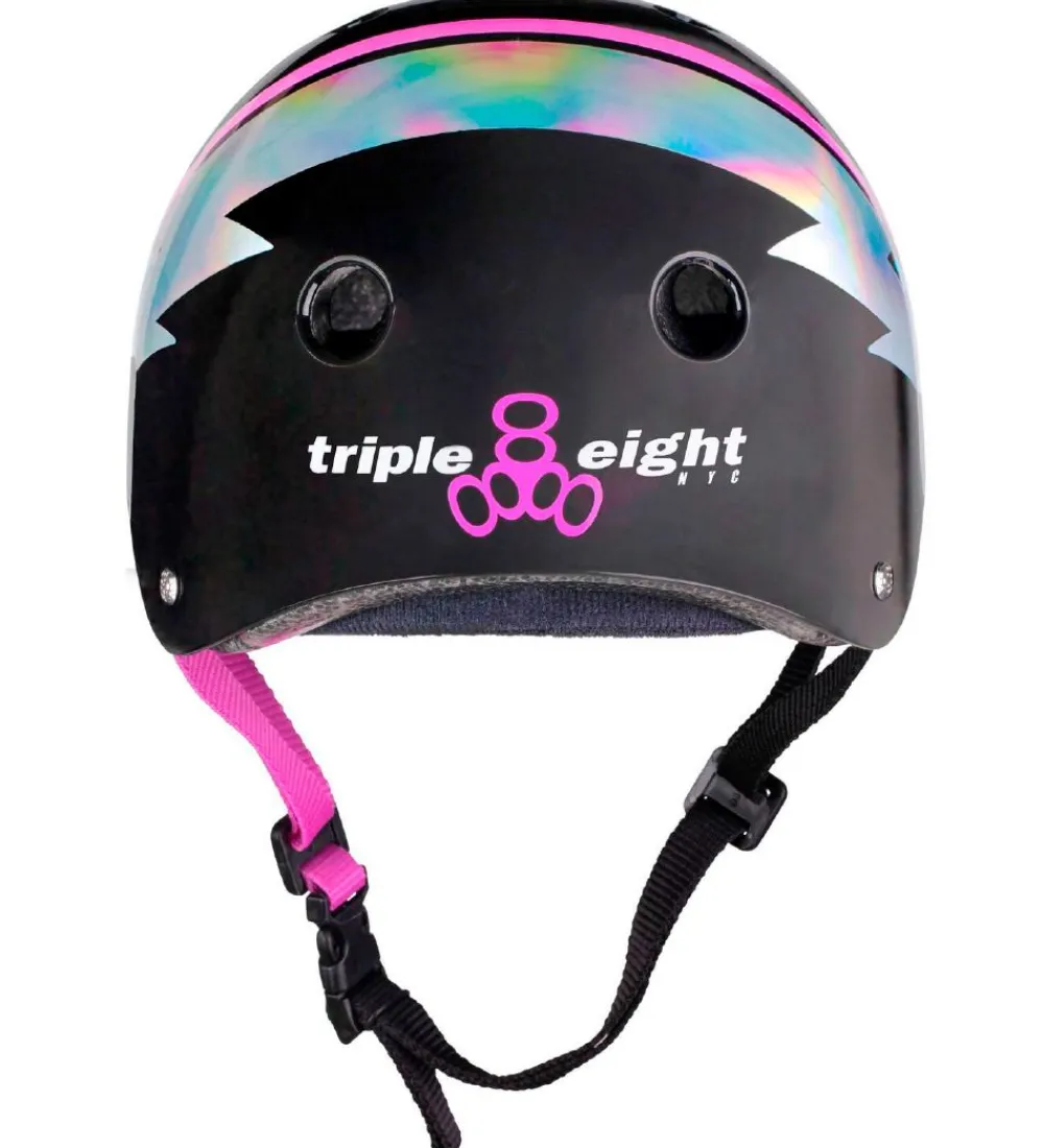 Triple Eight Skaterhjelme*Hjelm - Certified Sweatsaver - Black Hologram
