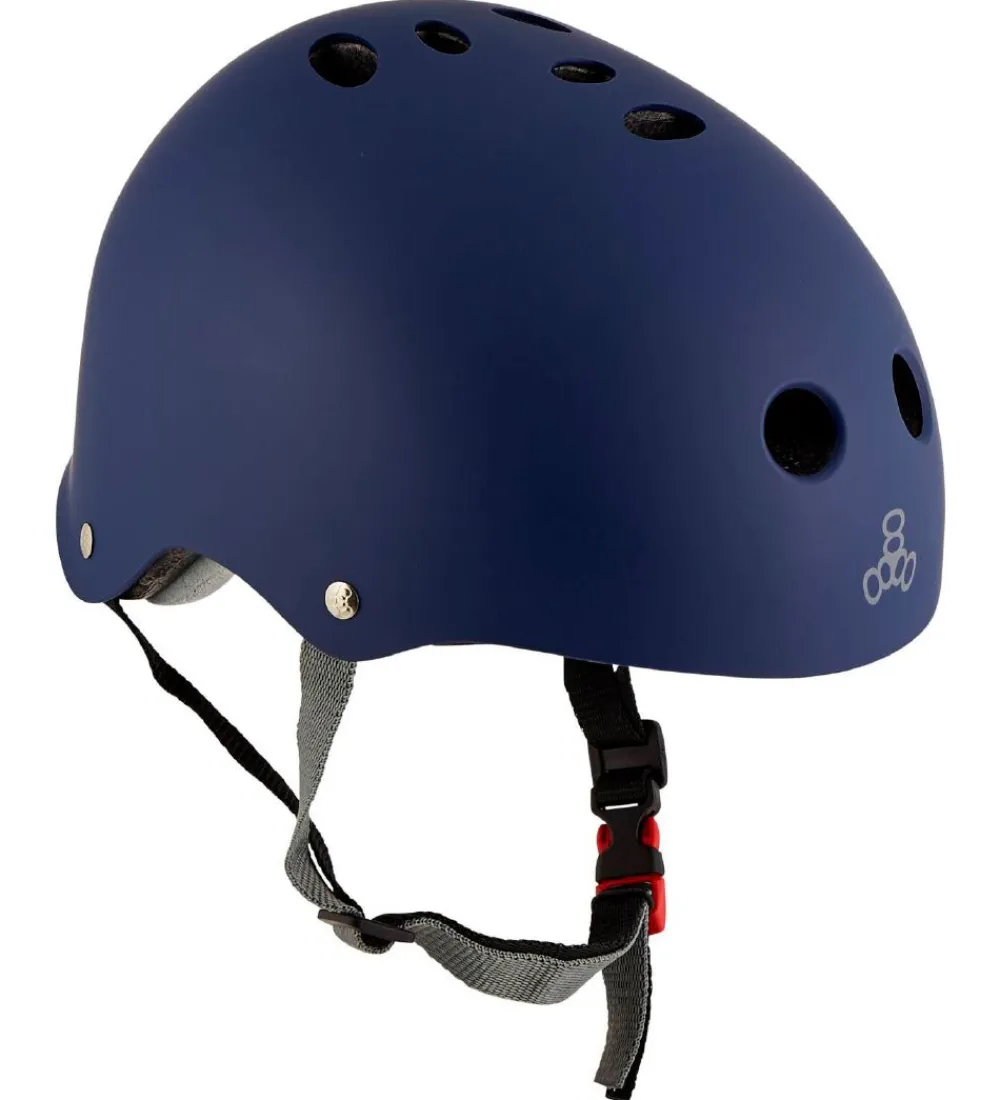 Triple Eight Skaterhjelme*Hjelm - Certified Sweatsaver - Navy Rubber