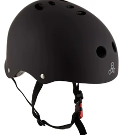 Triple Eight Skaterhjelme*Hjelm - Certified Sweatsaver - Black Rubber