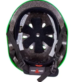 Skaterhjelme-Triple Eight Hjelm - Lil 8 - Green Glossy