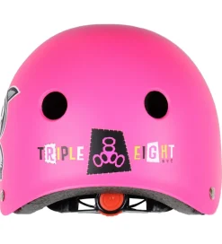 Triple Eight Skaterhjelme*Hjelm - Lil 8 Staab - Neon Pink Matte