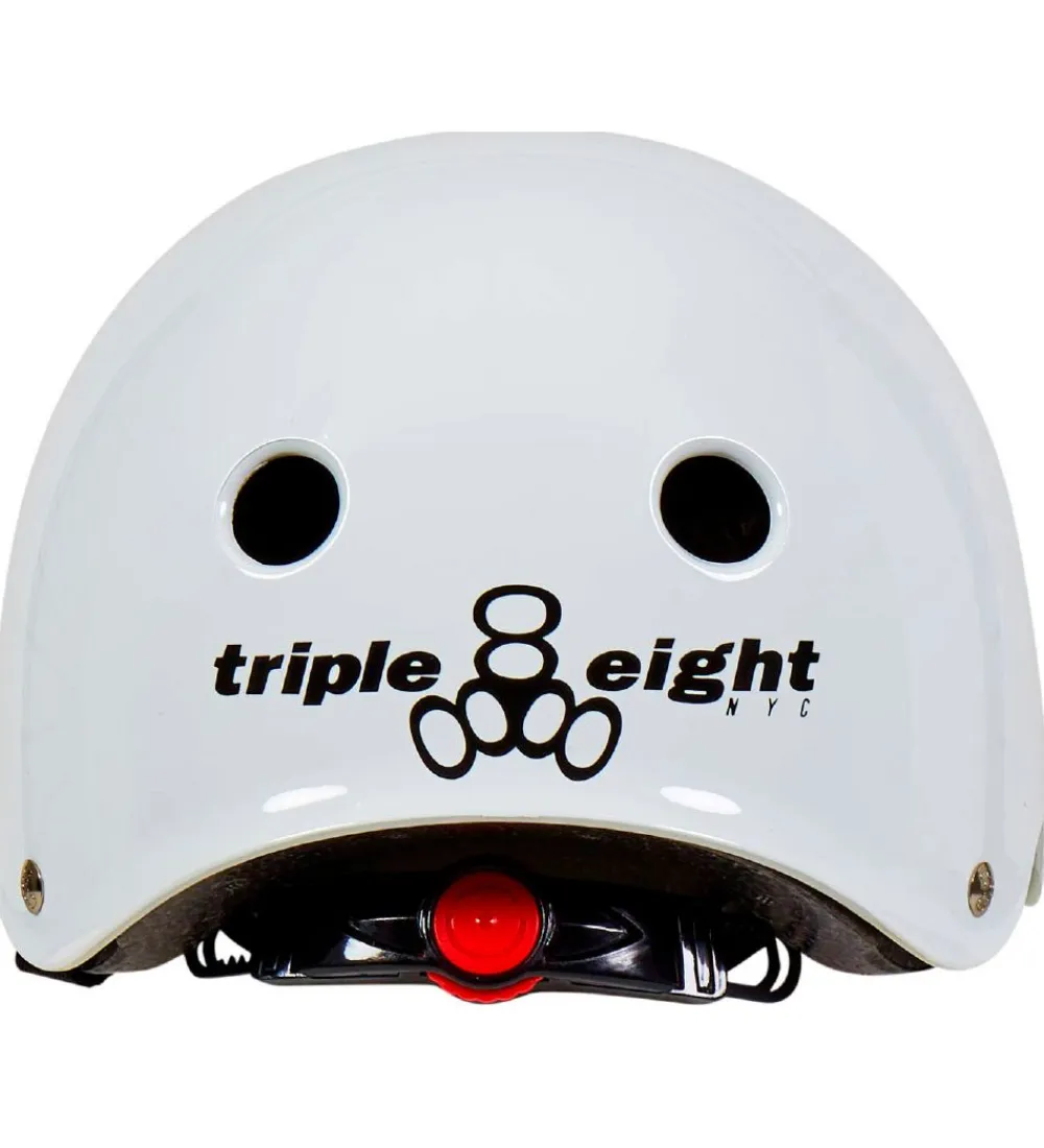 Triple Eight Skaterhjelme*Hjelm - Lil 8 - White Glossy