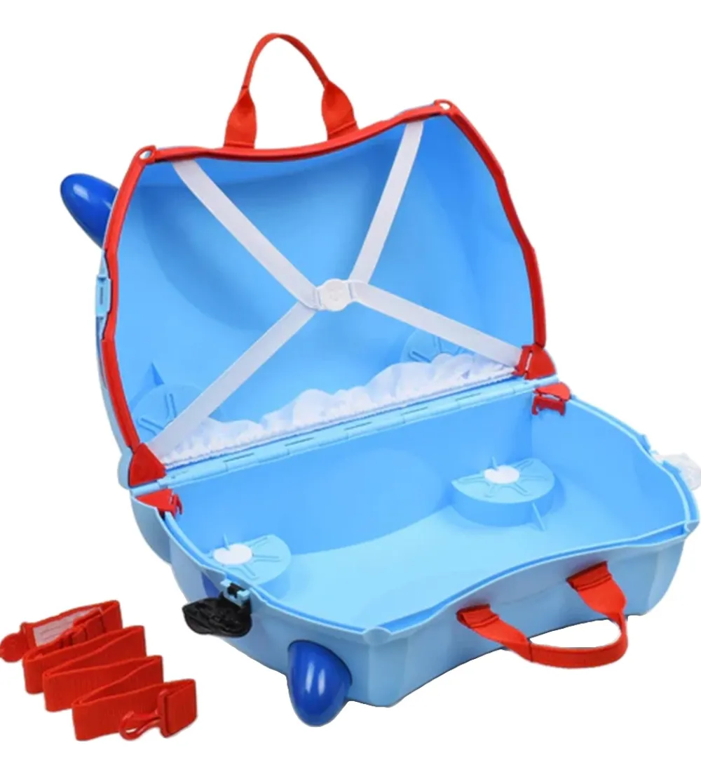 Trunki Børnekufferter*Kuffert - Dougie Dog - Blå