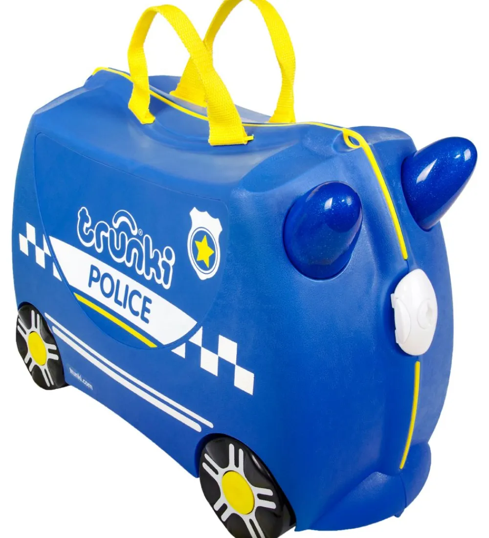 Børnekufferter-Trunki Kuffert - Percy The Policecar
