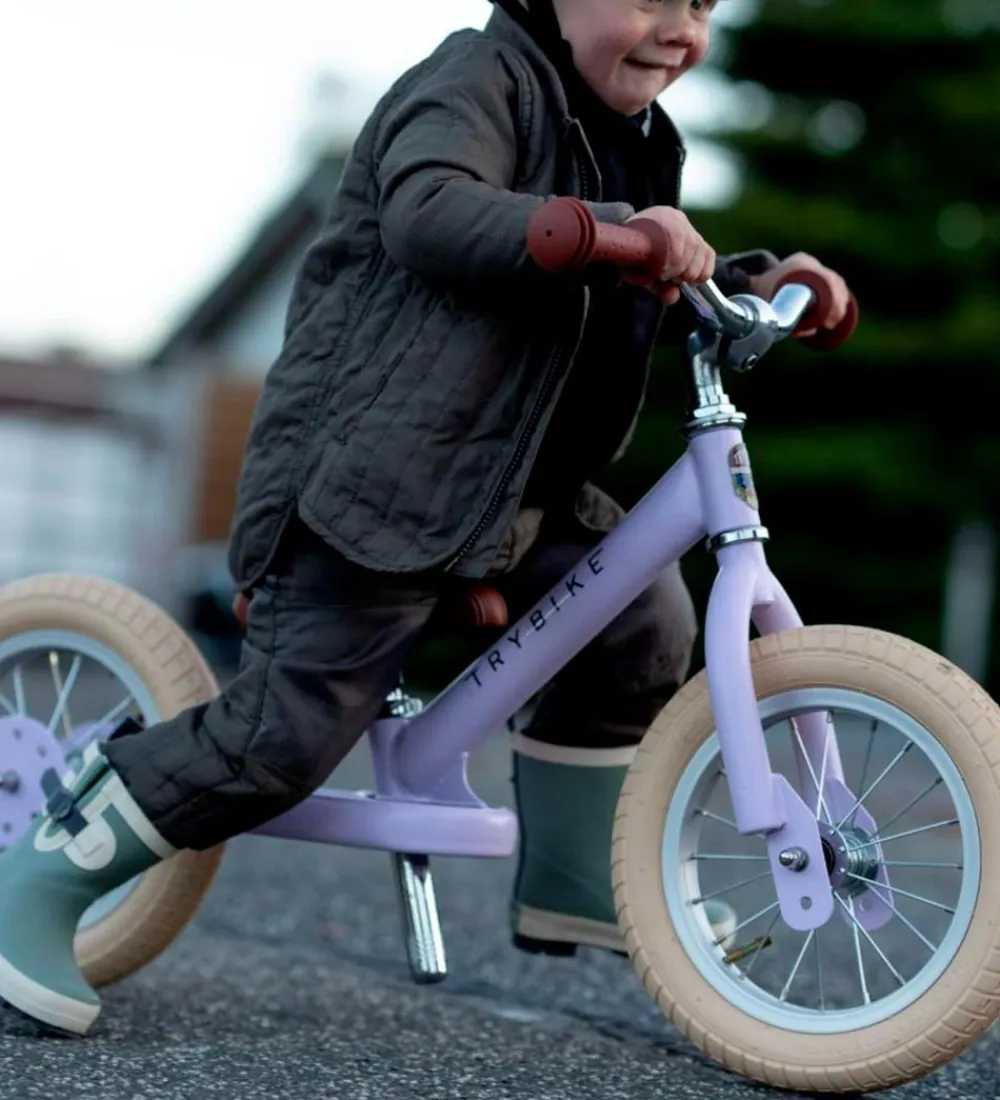 Løbecykler-TryBike Løbecykel - Steel - Vintage Purple