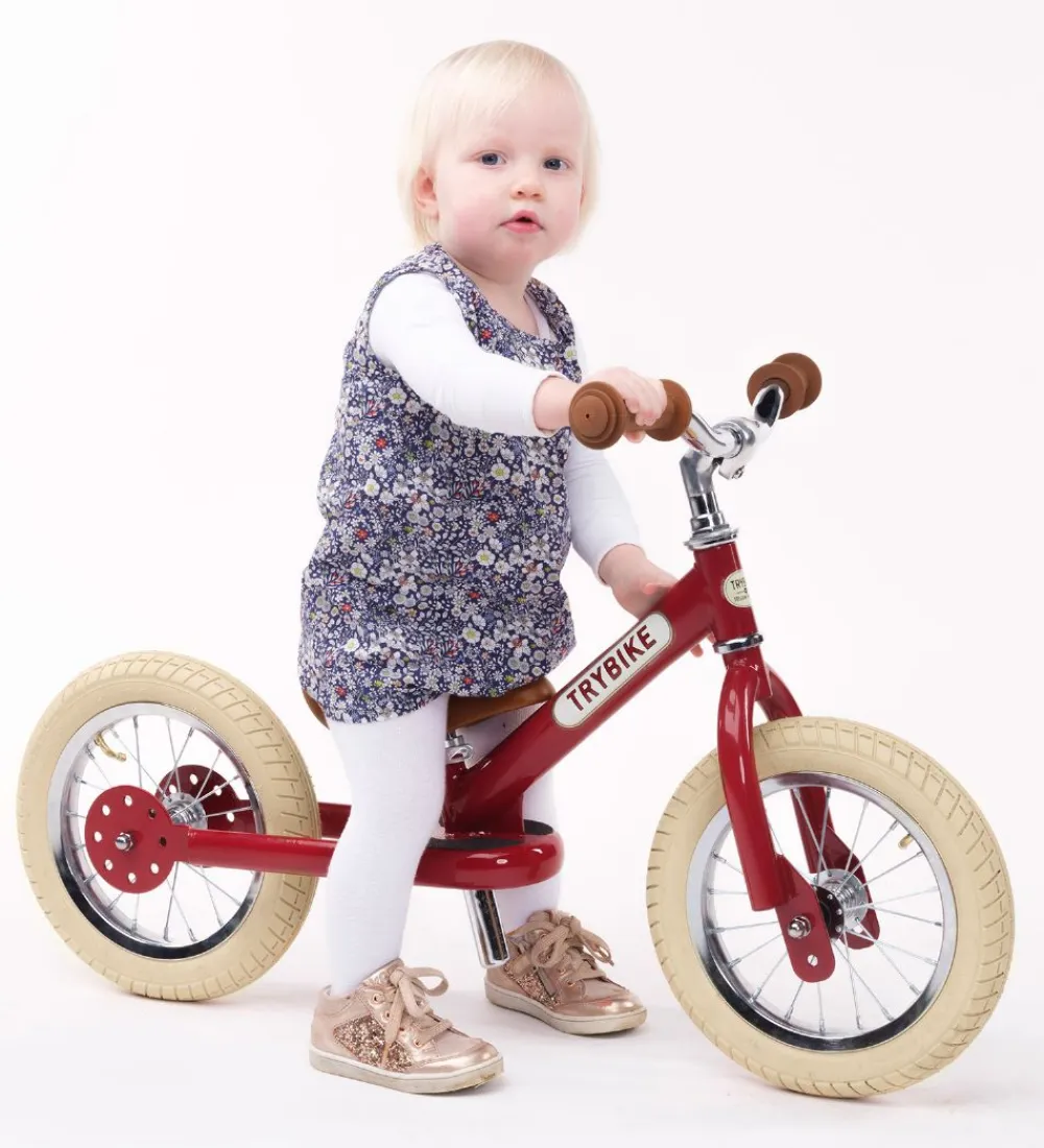 TryBike Løbecykler*Løbecykel - Steel - Rød