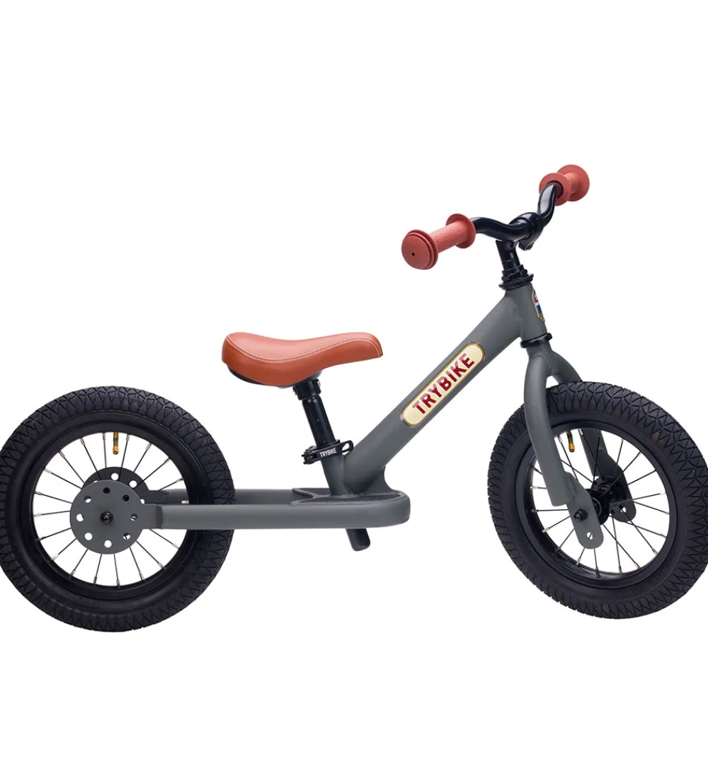 Løbecykler-TryBike Løbecykel - Steel - Grå