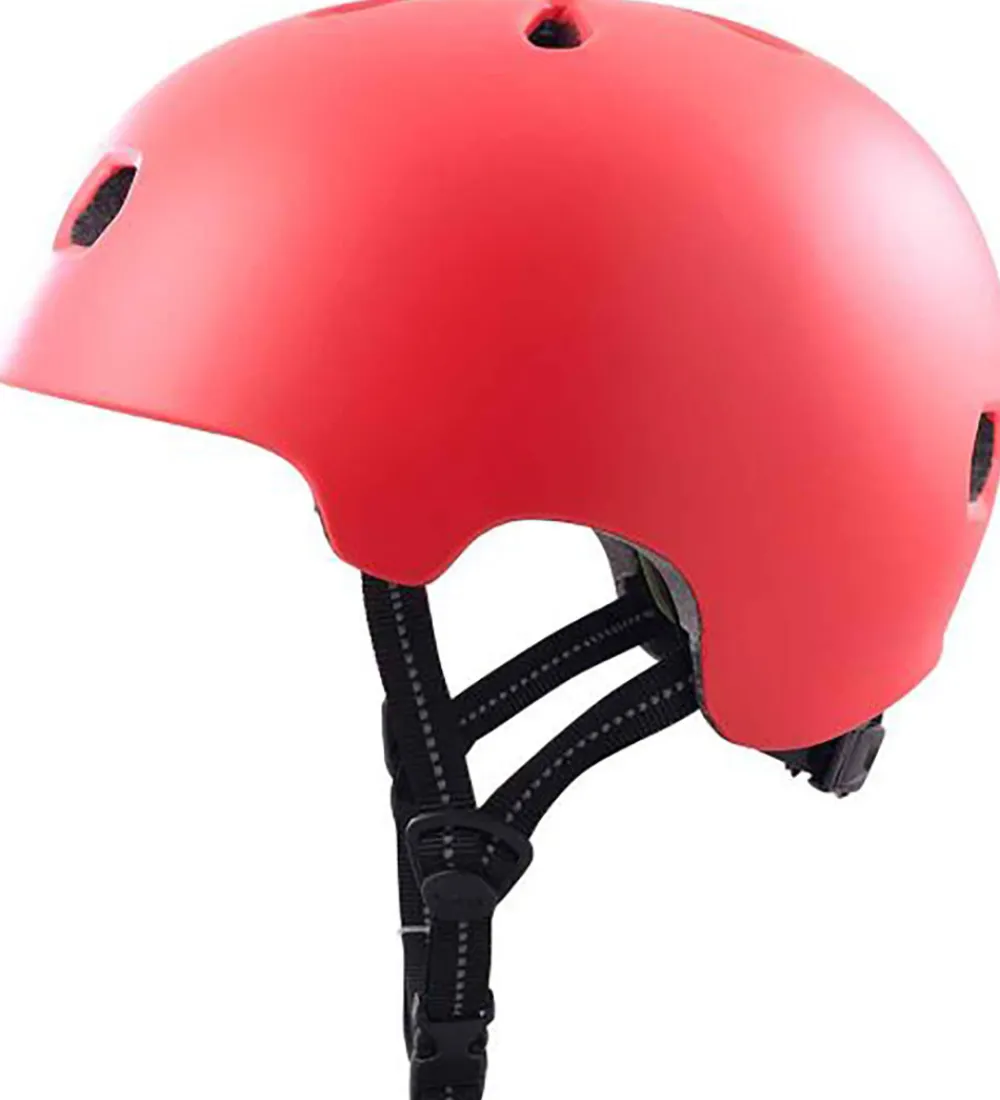 Børnesikkerhed|Skaterhjelme-TSG Cykelhjelm - Mata Solid Color - Satin Gentle Red