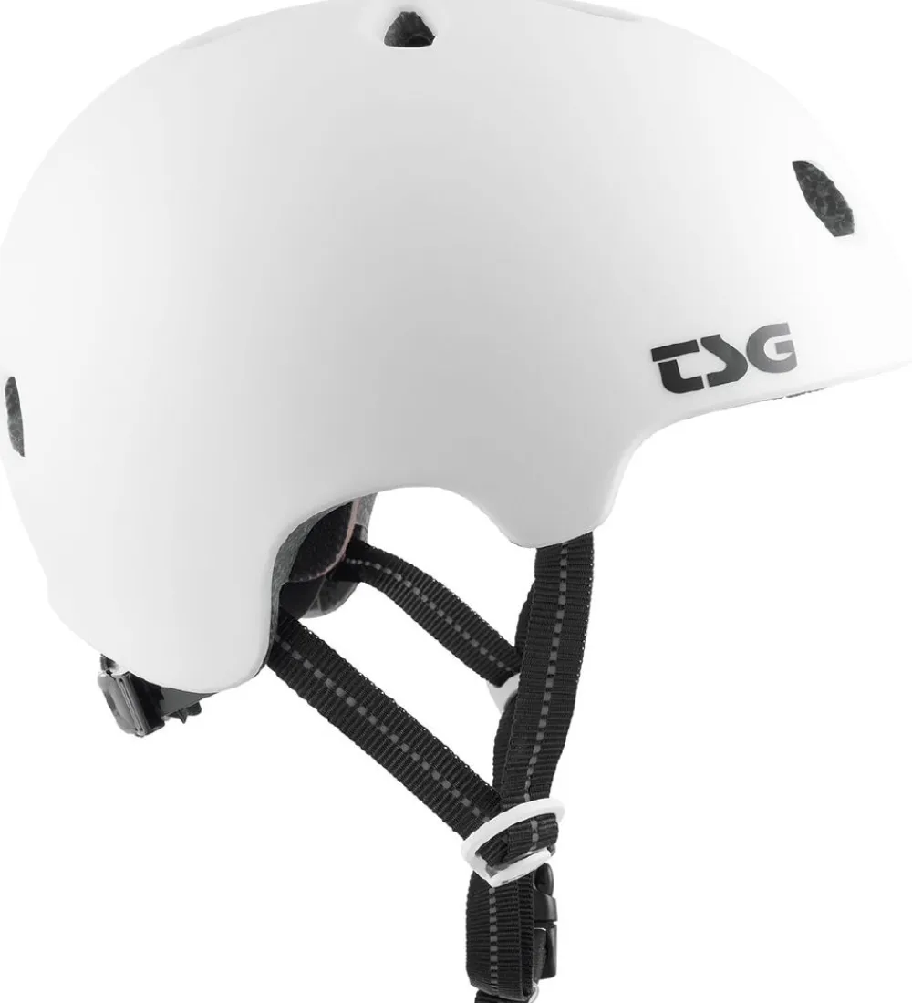 Skaterhjelme|Cykelhjelme-TSG Cykelhjelm - Meta Solid Color - Satin White