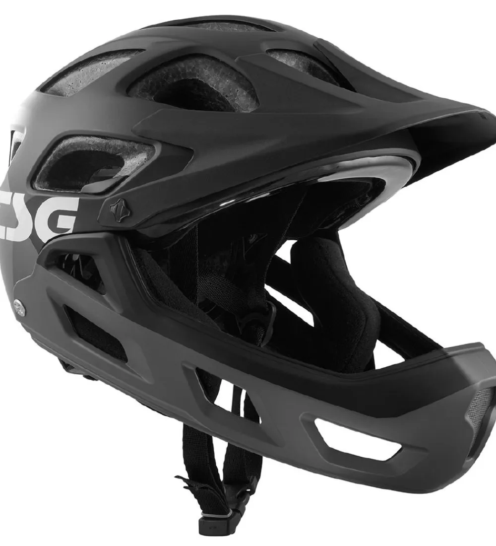 TSG Skaterhjelme|Cykelhjelme*Mountainbikehjelm - Seek Youth - Flow Grey/Black