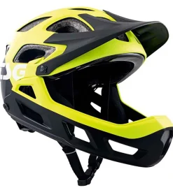 TSG Børnesikkerhed|Skaterhjelme*Mountainbikehjelm - Seek FR Graphic - Flow Black/Gul