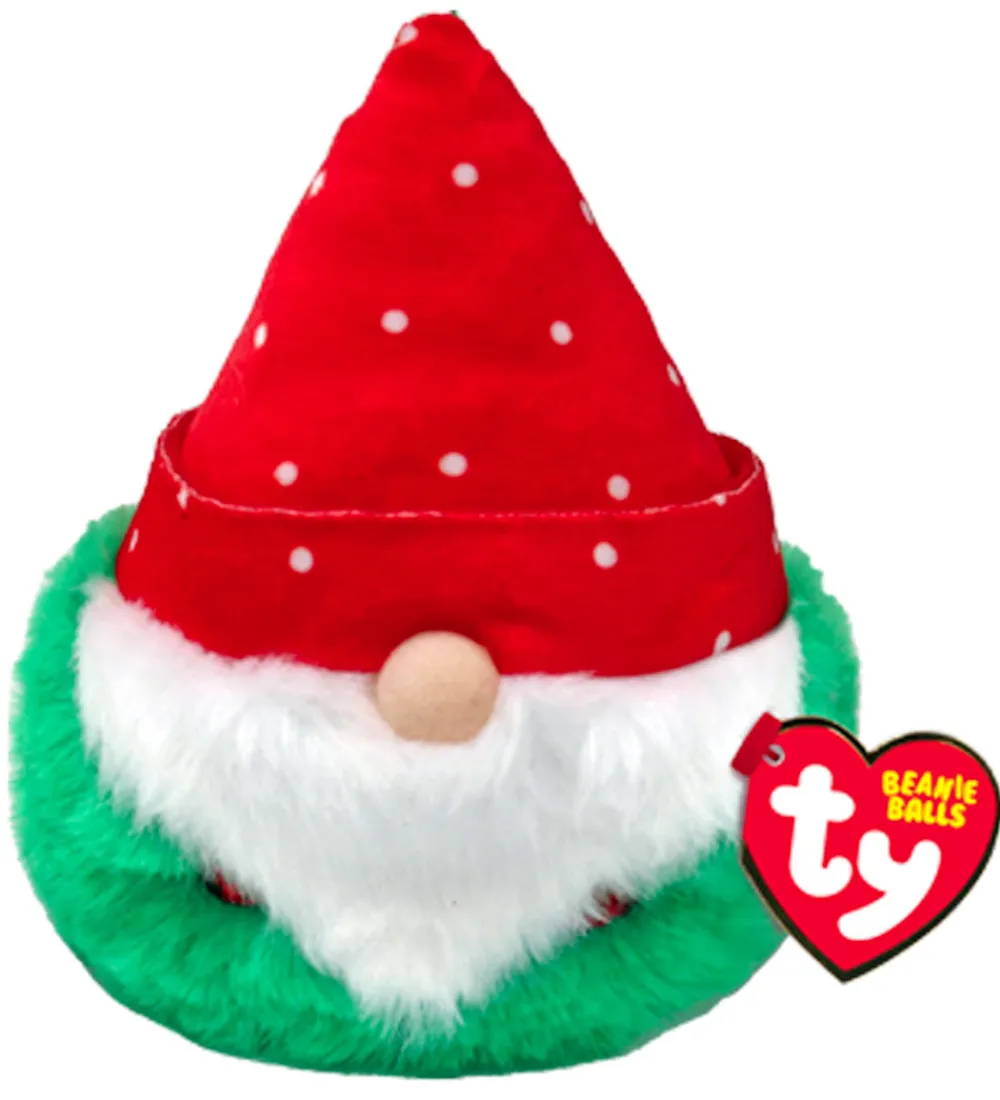 Nøgleringe-Ty Nøglering m. Bamse - Beanie Balls - 9 cm - Topsy