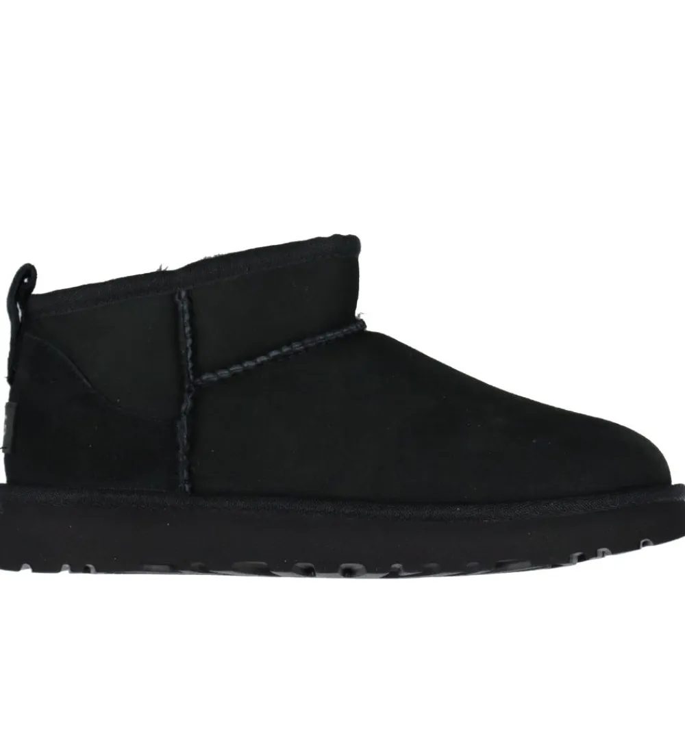 UGG Bamsestøvler*Bamsestøvler - Classic Ultra Mini - Sort