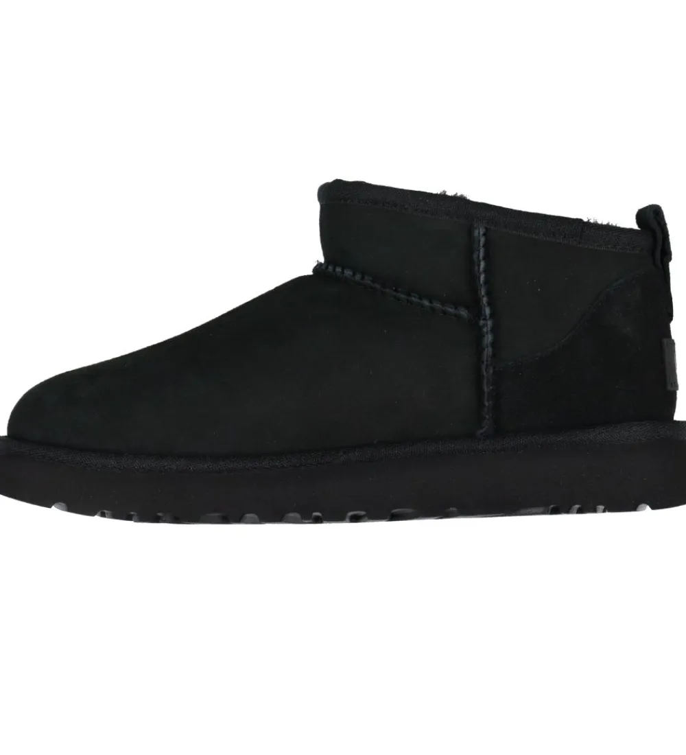 UGG Bamsestøvler*Bamsestøvler - Classic Ultra Mini - Sort