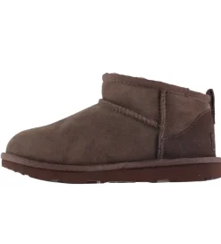 Bamsestøvler-UGG Bamsestøvler - Classic Ultra Mini - Burnt Cedar