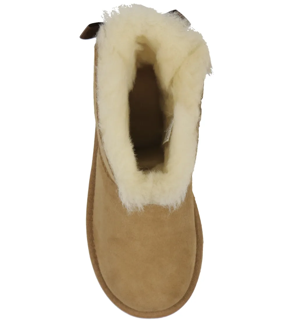 UGG Bamsestøvler*Bamsestøvler - K Mini Bailey Bow ll -Chestnut