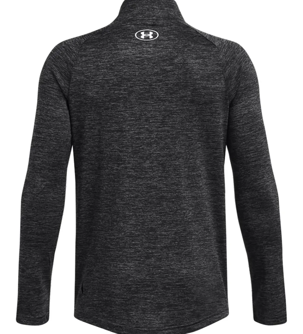 T-Shirts Og Toppe-Under Armour Bluse m. Lynlås - Tech 2.0 - Castlerock