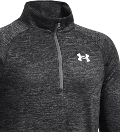 T-Shirts Og Toppe-Under Armour Bluse m. Lynlås - Tech 2.0 - Castlerock