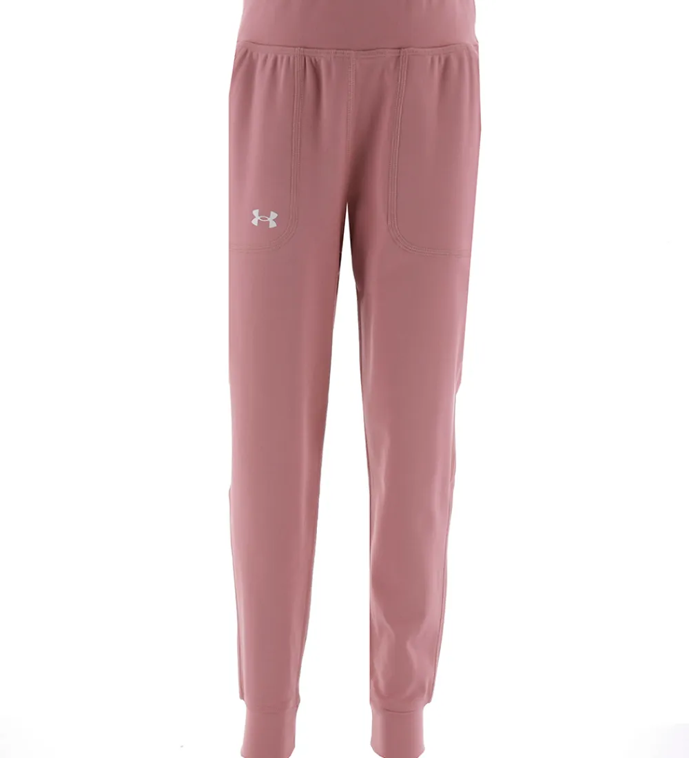 Træningsbukser|Gymnastiktøj-Under Armour Leggings - Motion - Pink Elixir