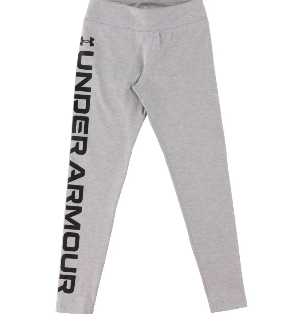 Gymnastiktøj-Under Armour Leggings - SportStyle - Mod Grey
