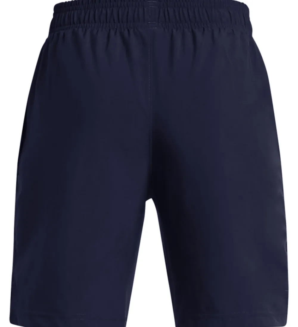 Sportsshorts-Under Armour Shorts - UA Woven Wdmk - Midnight Navy