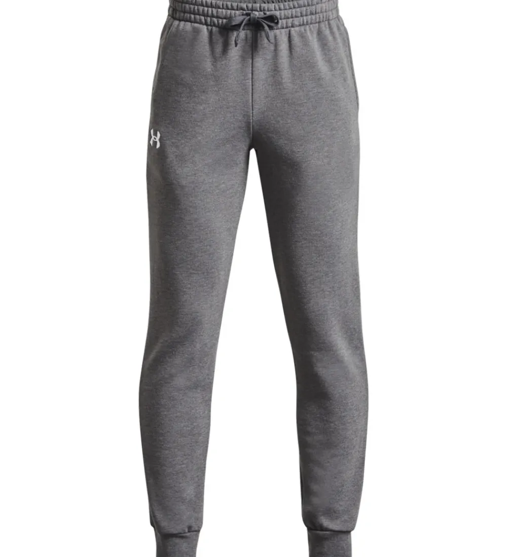 Træningsbukser-Under Armour Sweatpants - Rival Fleece Joggers - Castlerock Lig